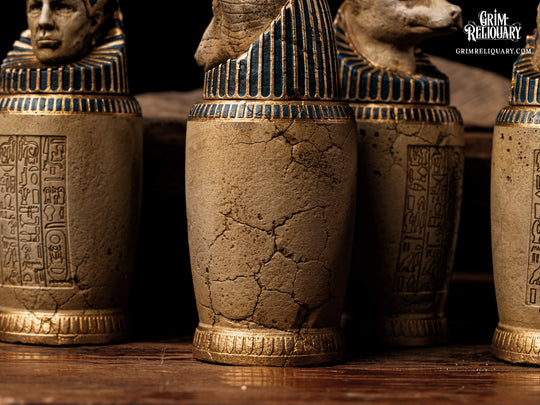 Anck-Su-Namun Canopic Jar Set Replica