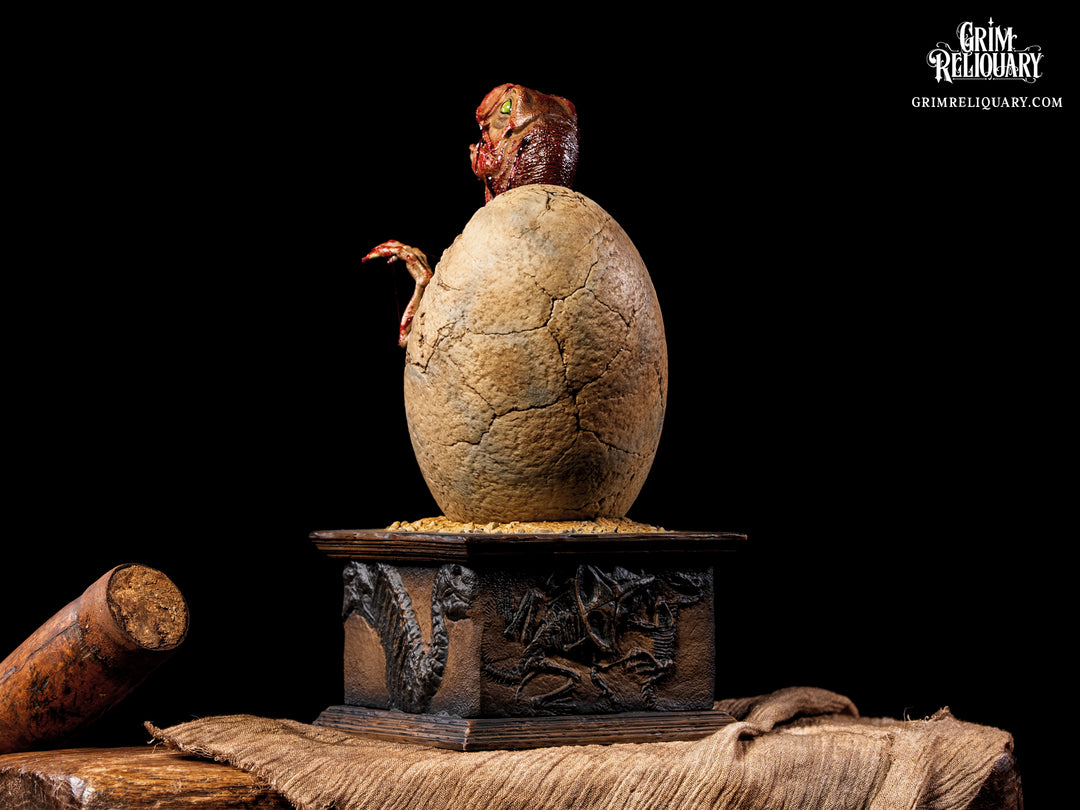 Hatching Velociraptor Figure
