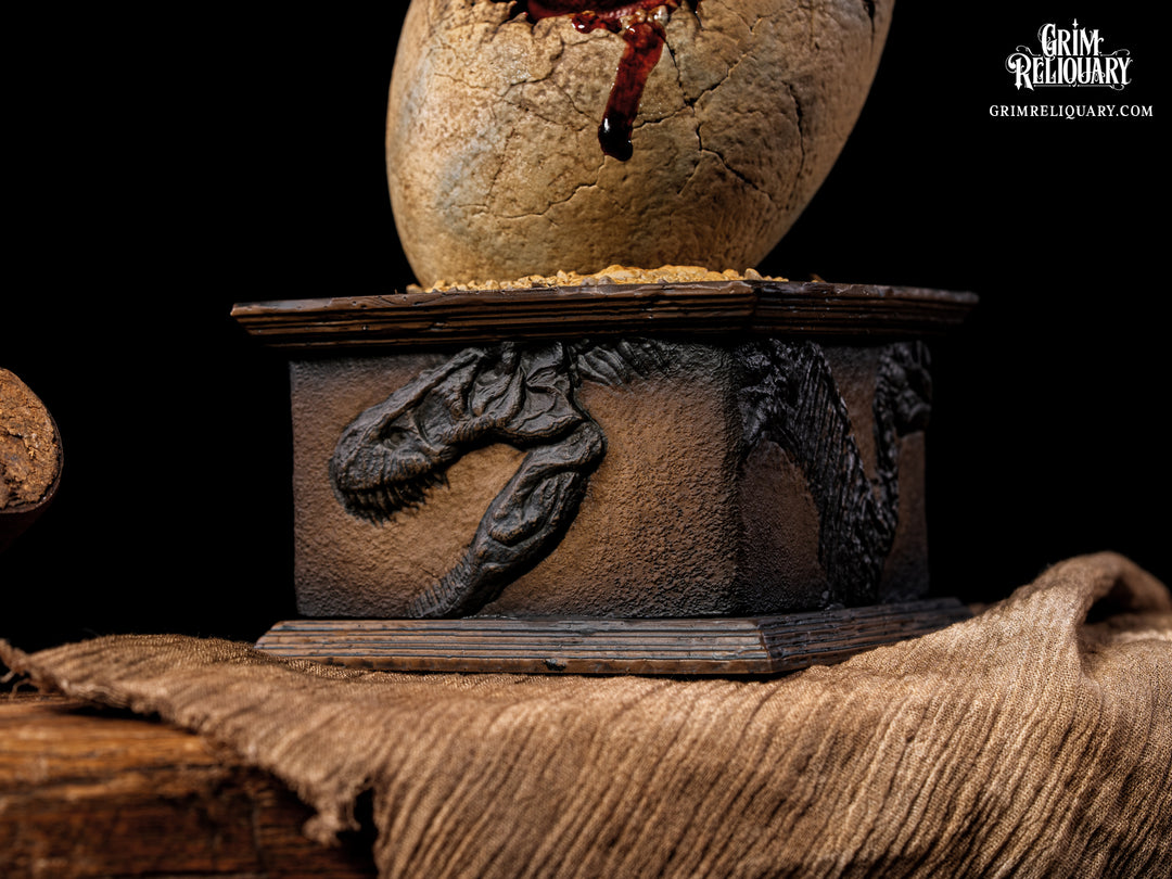 Hatching Velociraptor Figure