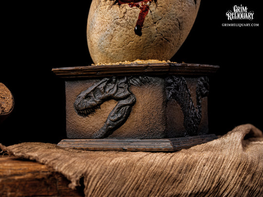 Hatching Velociraptor Figure