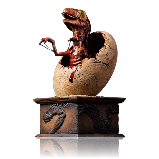 Hatching Velociraptor Figure