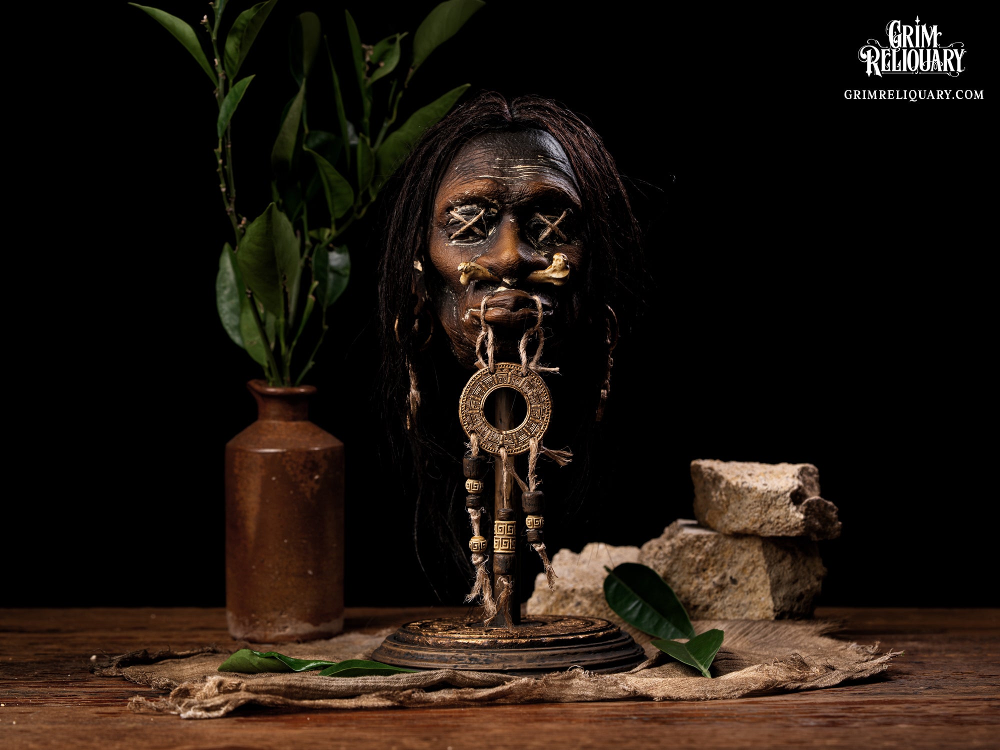 Xochiya Shrunken Head Artefact