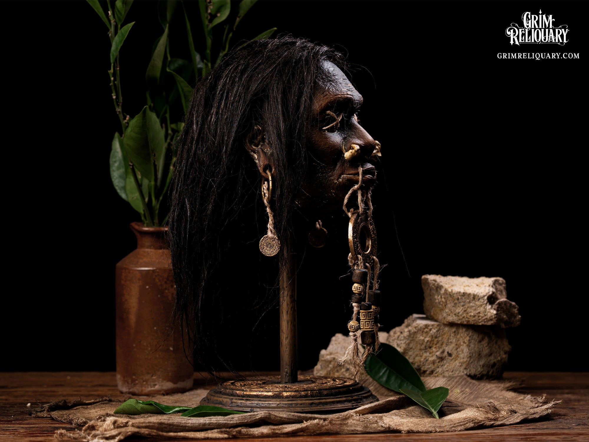 Xochiya Shrunken Head Artefact