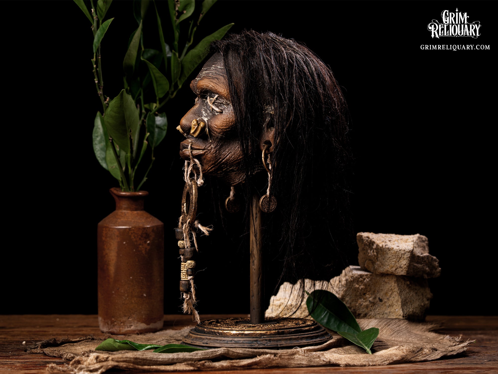 Xochiya Shrunken Head Artefact