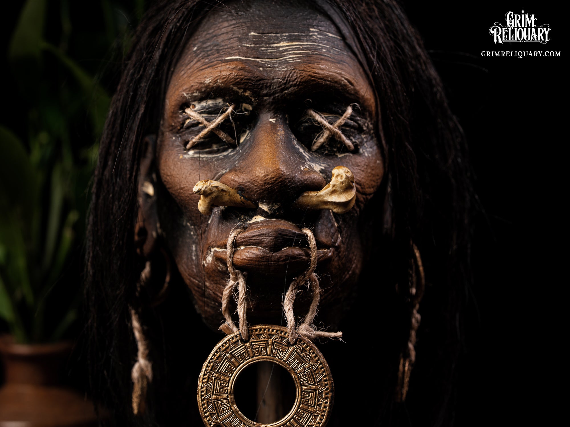 Xochiya Shrunken Head Artefact