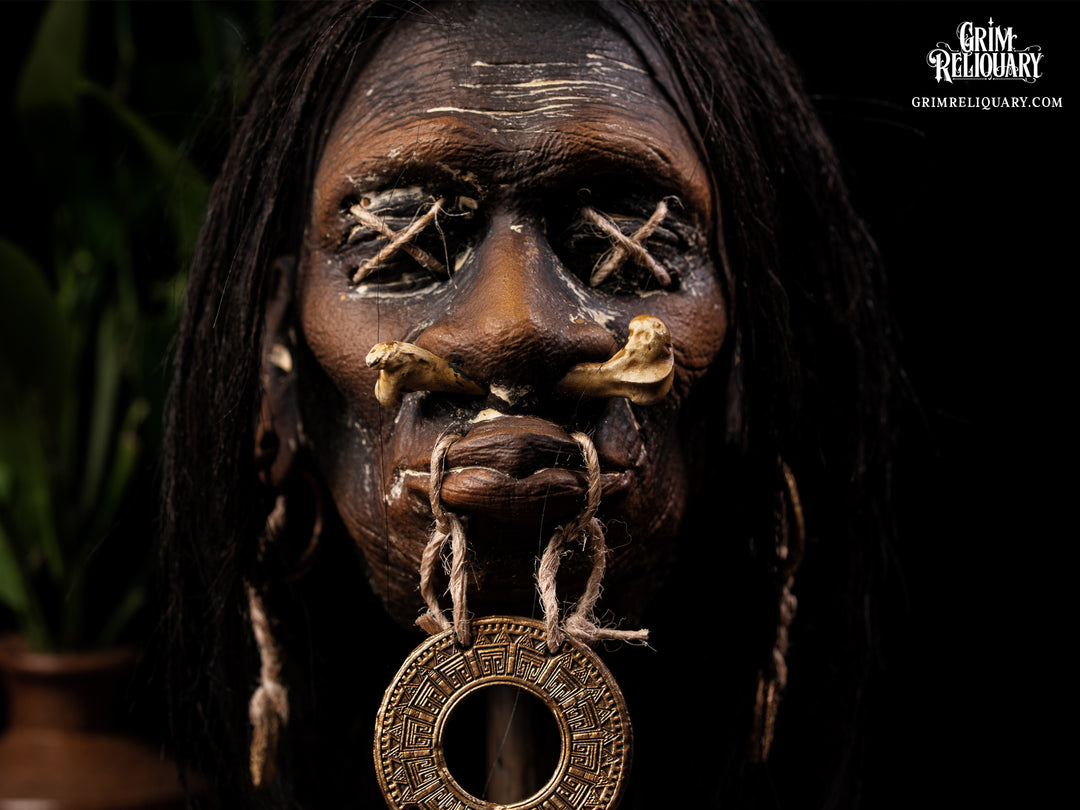 Xochiya Shrunken Head Artefact