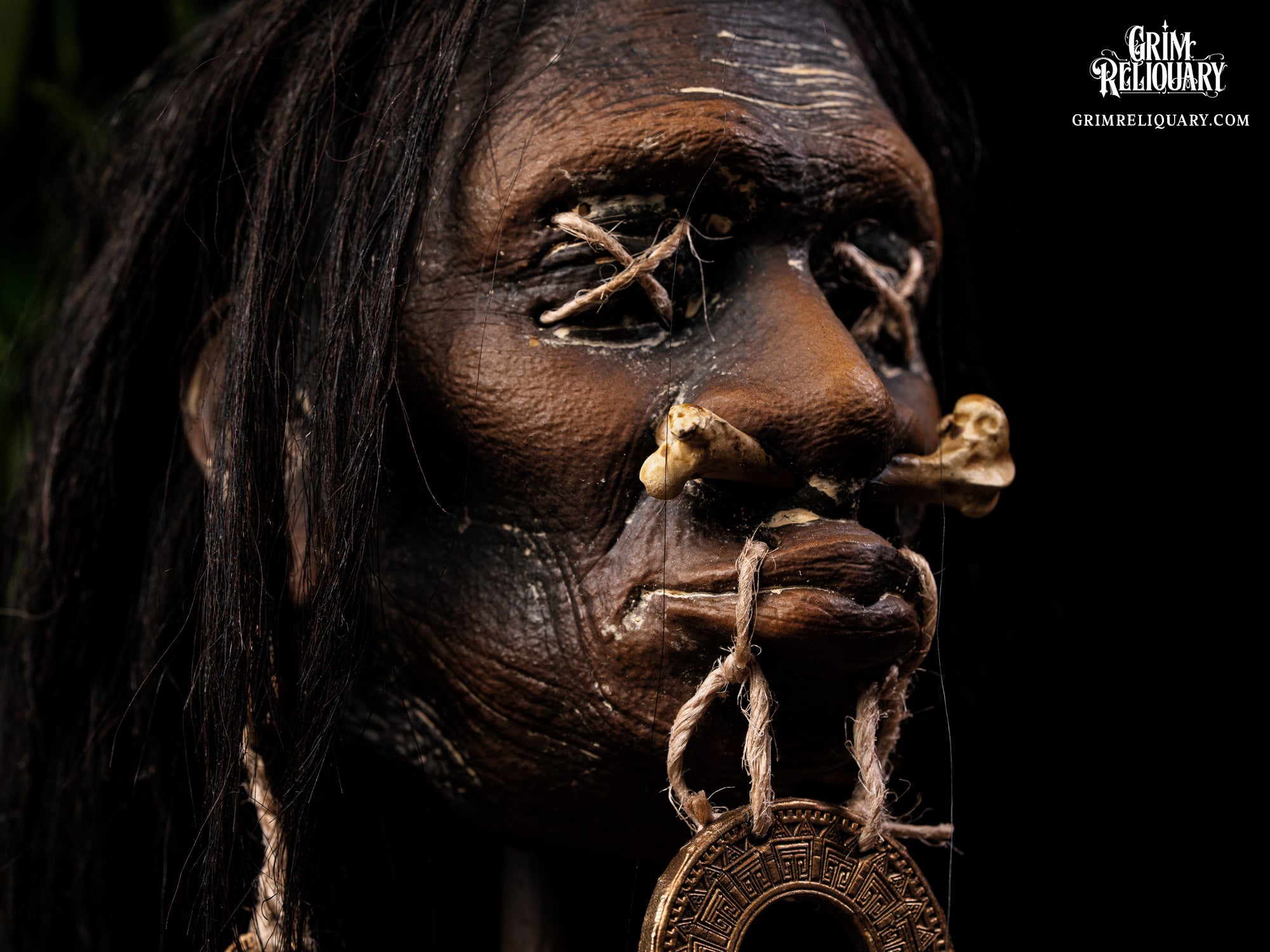 Xochiya Shrunken Head Artefact
