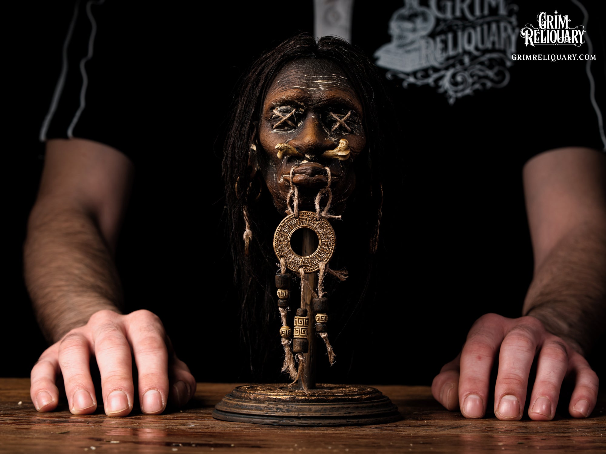 Xochiya Shrunken Head Artefact