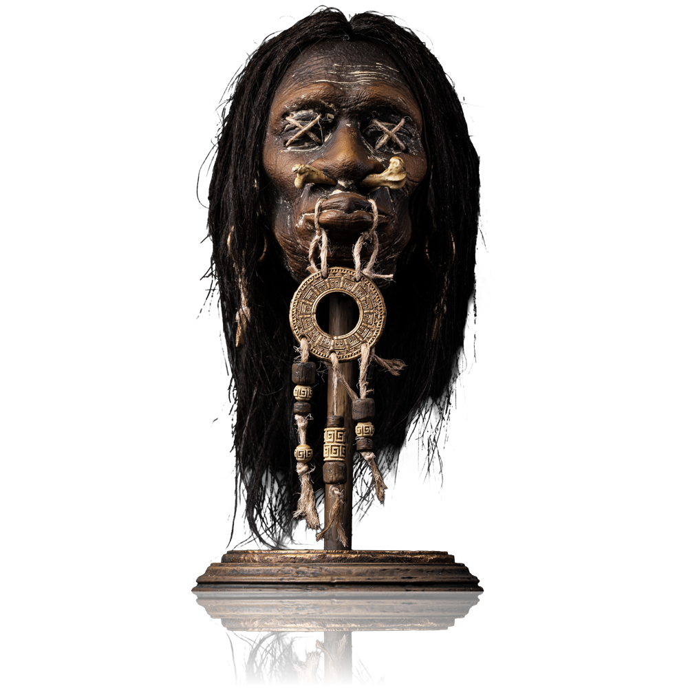 Xochiya Shrunken Head Artefact
