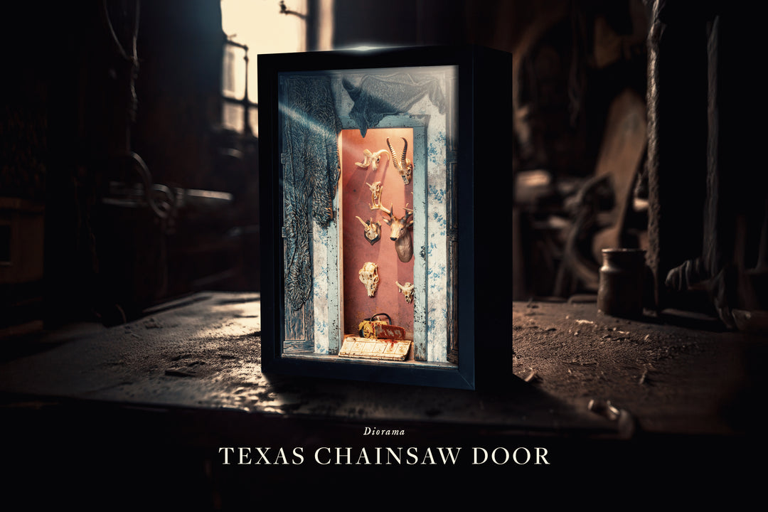 Texas Chainsaw Door Diorama - Grim Reliquary