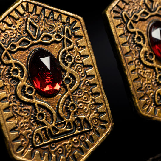 Heart of Damballa Amulet Earrings