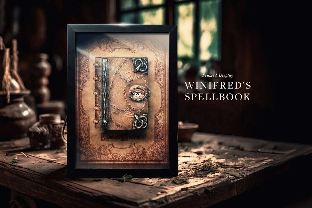 Winifred's Spellbook Display - Grim Reliquary