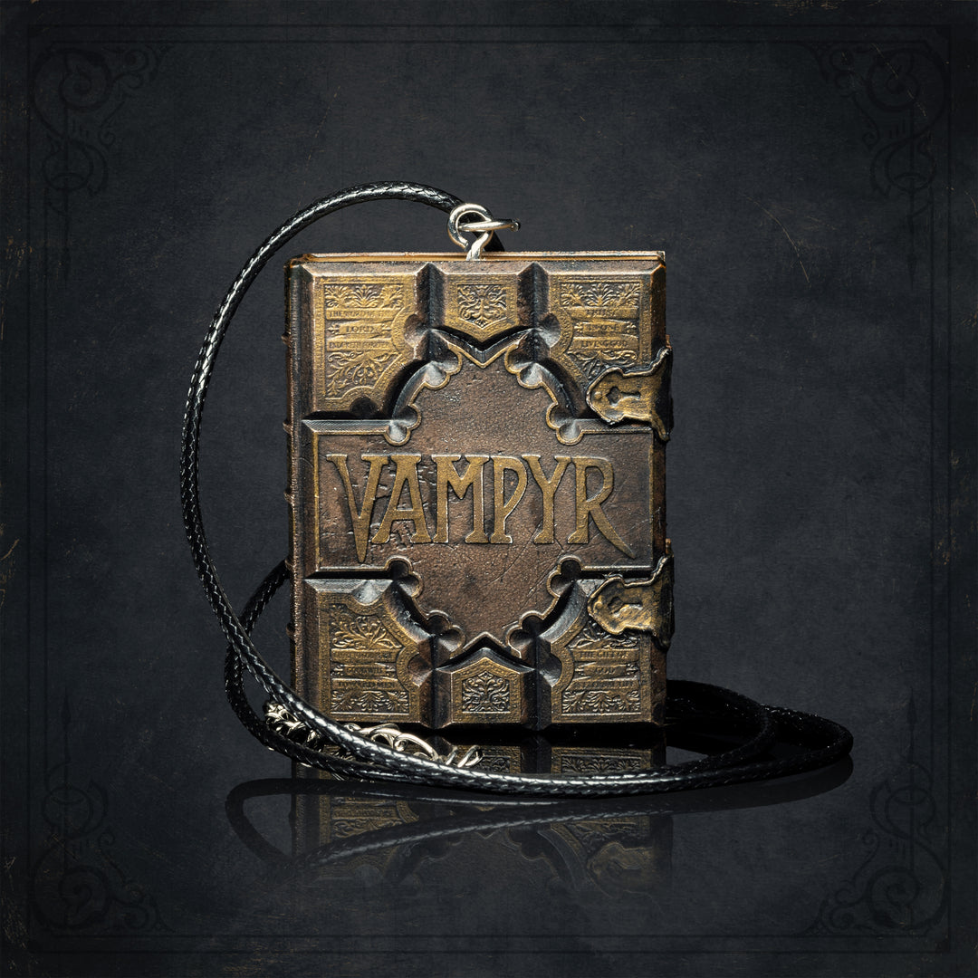 Vampire slayer handbook necklace