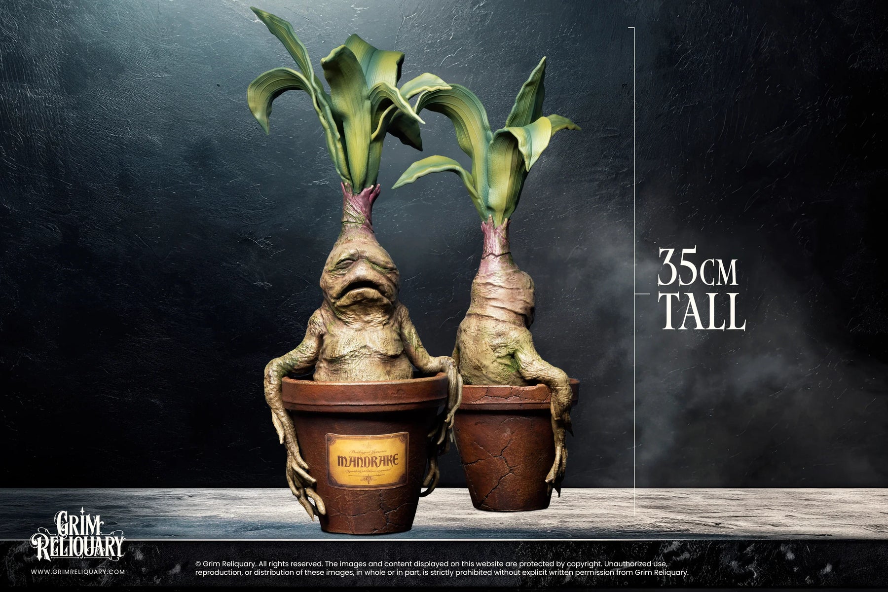 mandrake house plant Handmade Mandrake Replica