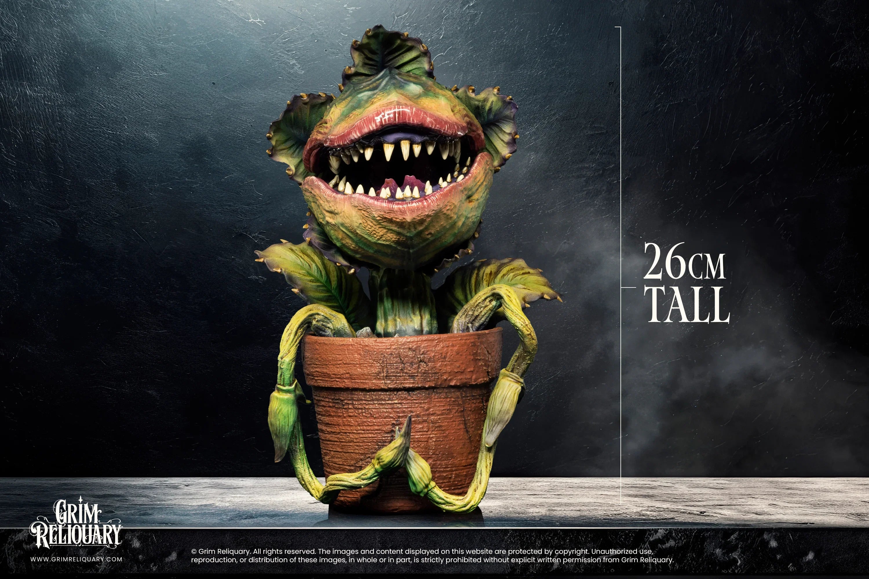 Handmade Audrey II Plant Inspired by Little Shop of Horrors - 26cm Tall –  Grim Reliquary, image size:3000x2000