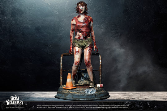 Raccoon City Female Zombie Statue - Grim Reliquary