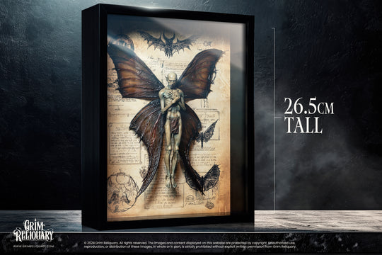 Dead Fairy Specimen Display - Grim Reliquary