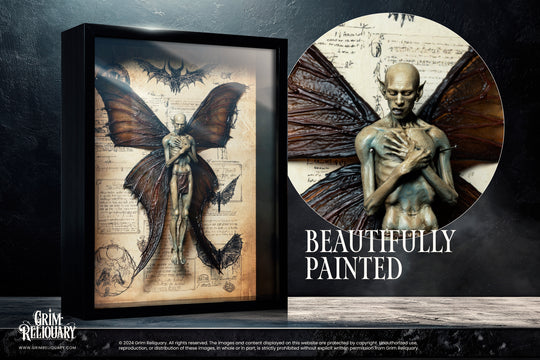 Dead Fairy Specimen Display - Grim Reliquary