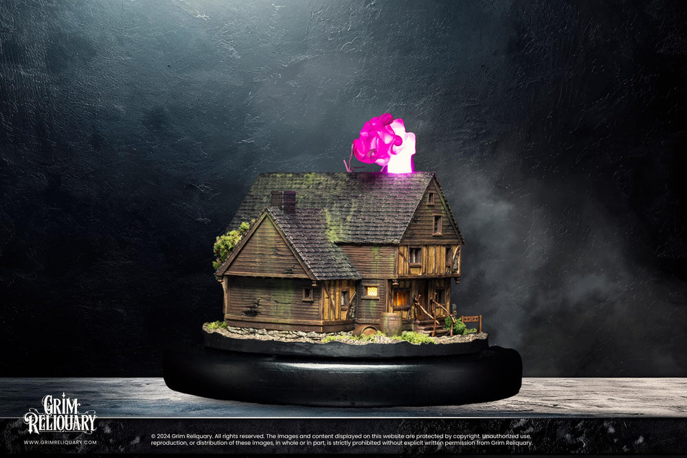 Sanderson Cottage Glass Dome Diorama