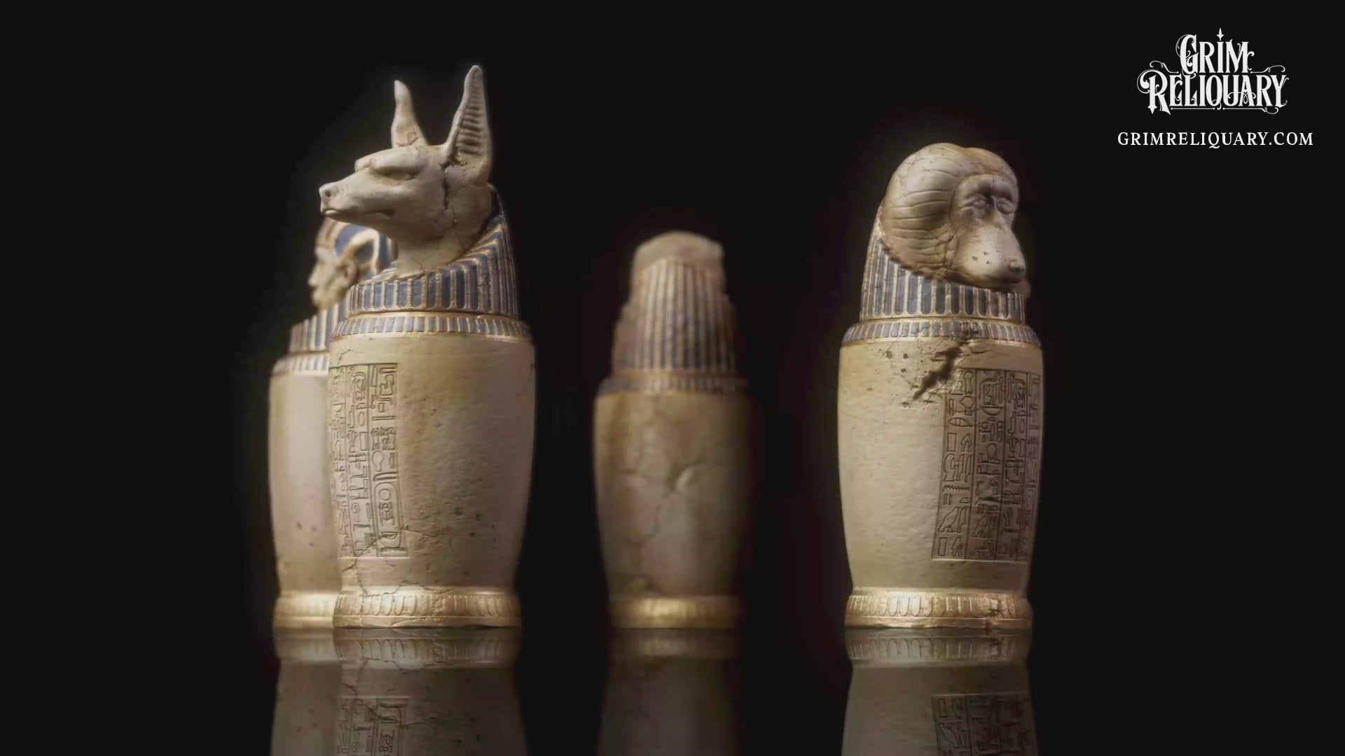 Anck-Su-Namun Canopic Jar Set Replica