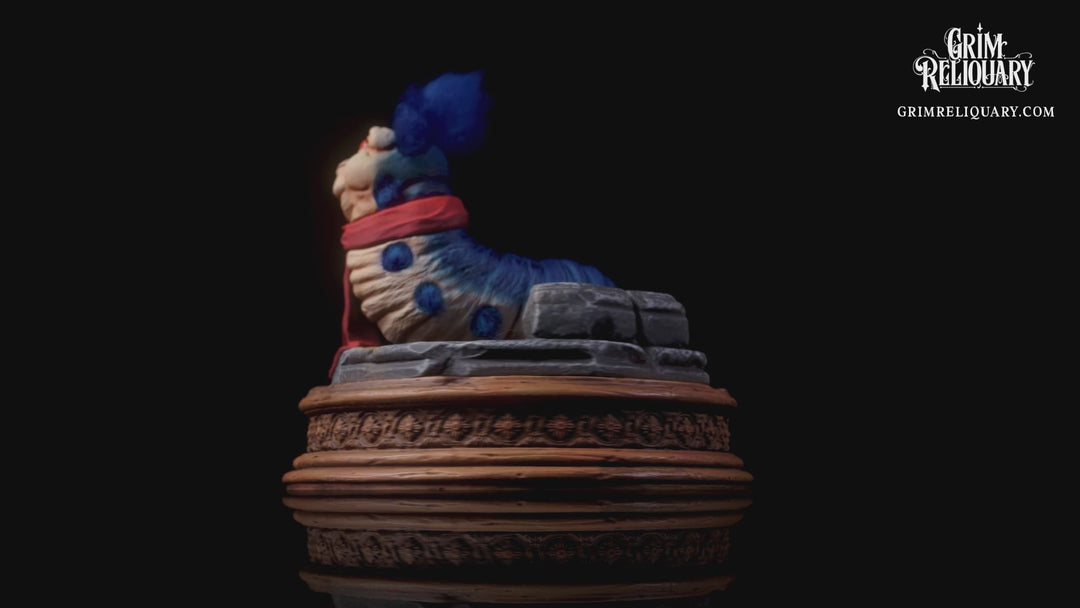 Labyrinth Worm Figure
