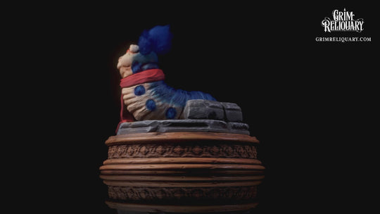 Labyrinth Worm Figure